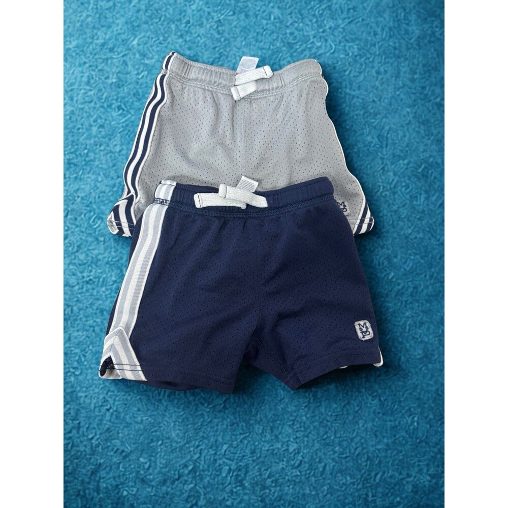 24 Month Grey And Blue MVP Shorts pair